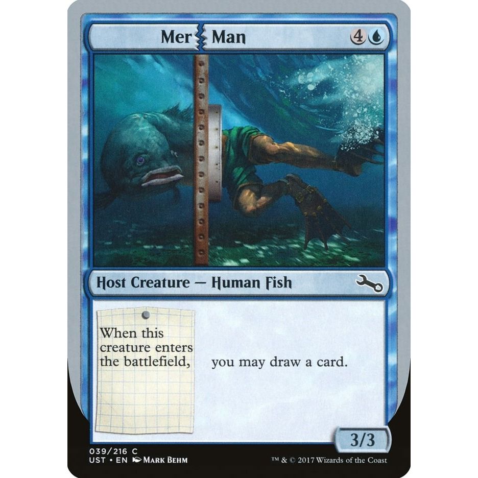 Image for Mer Man (39) (UST) - Magic: The Gathering