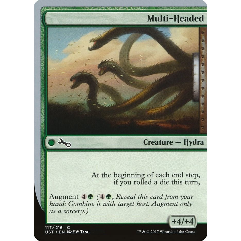 Image for Multi-Headed (117) (UST) - Magic: The Gathering