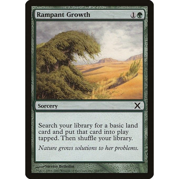Image for Rampant Growth (288) (10E) - Magic: The Gathering