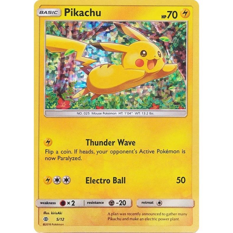 Image for Pikachu (005/012) (MCD17) - Pokemon