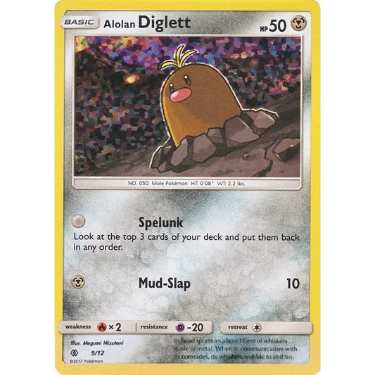 Image for Alolan Diglett (009/012) (MCD17) - Pokemon