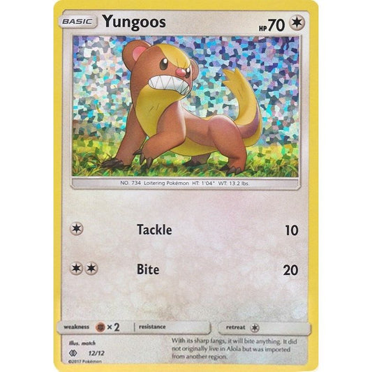 Image for Yungoos (012/012) (MCD17) - Pokemon