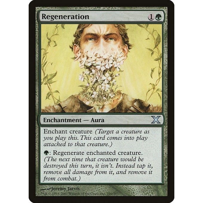 Image for Regeneration (290) (10E) - Magic: The Gathering