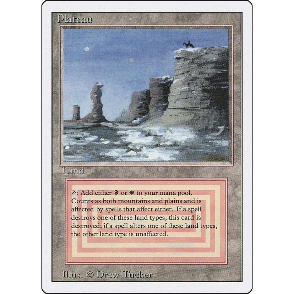 Image for Plateau (3ED) - Magic: The Gathering