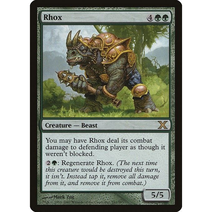 Image for Rhox (291) (10E) - Magic: The Gathering