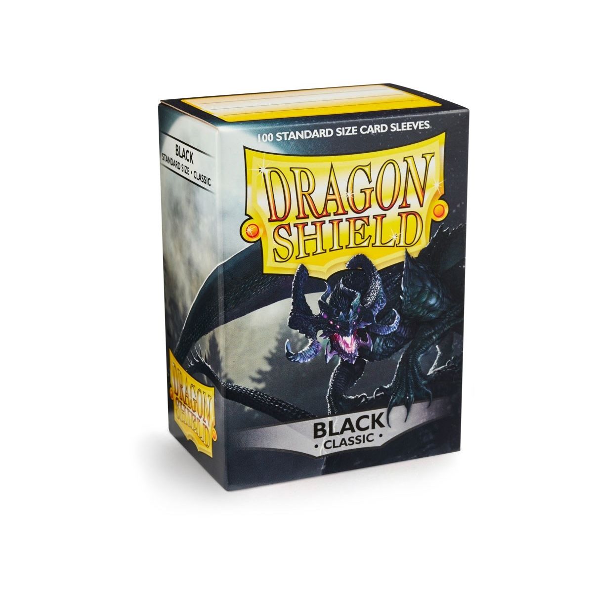 Image for Dragon Shield Classic - Black (100-Pack) - Card Sleeves