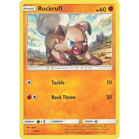 Image for Rockruff (#29) (29/30) (SMK1) - Pokemon