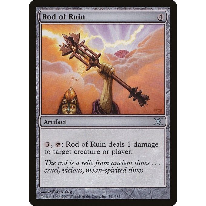 Image for Rod of Ruin (341) (10E) - Magic: The Gathering