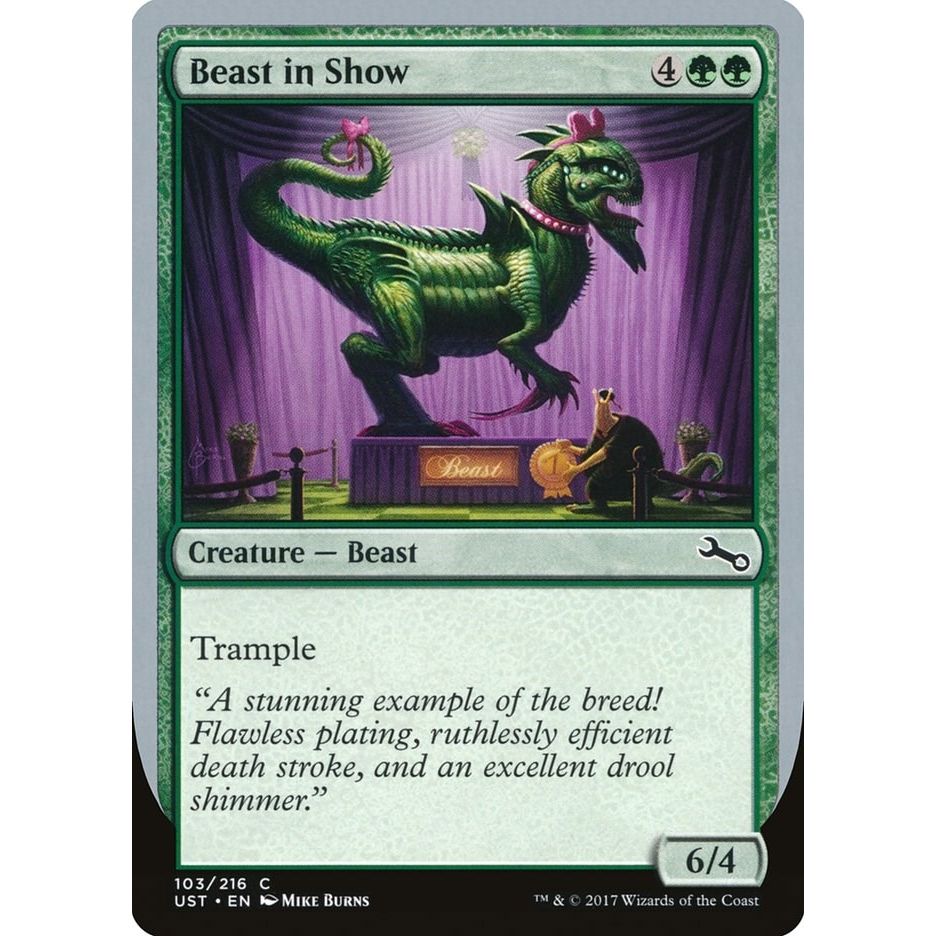 Image for Beast in Show (A) (103) (UST) - Magic: The Gathering