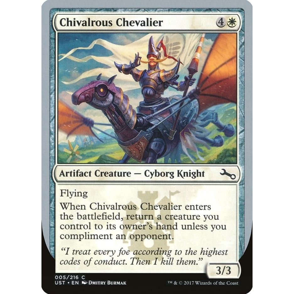 Image for Chivalrous Chevalier (5) (UST) - Magic: The Gathering