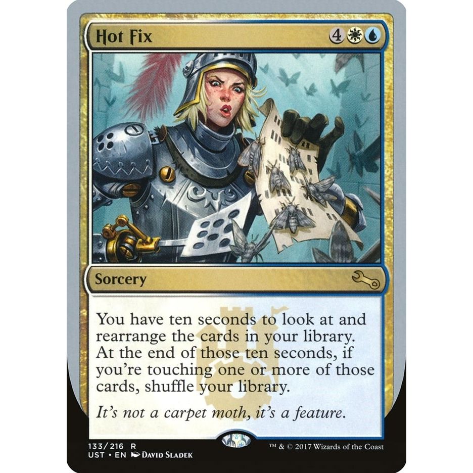 Image for Hot Fix (133) (UST) - Magic: The Gathering