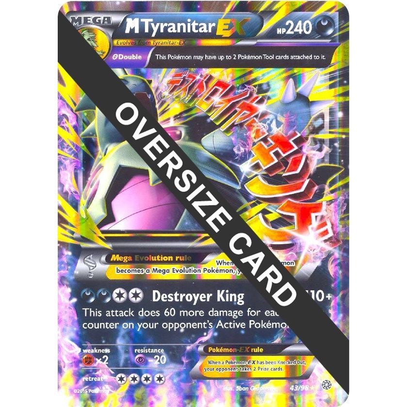 Image for M Tyranitar EX (043/098) (PR) - Pokemon