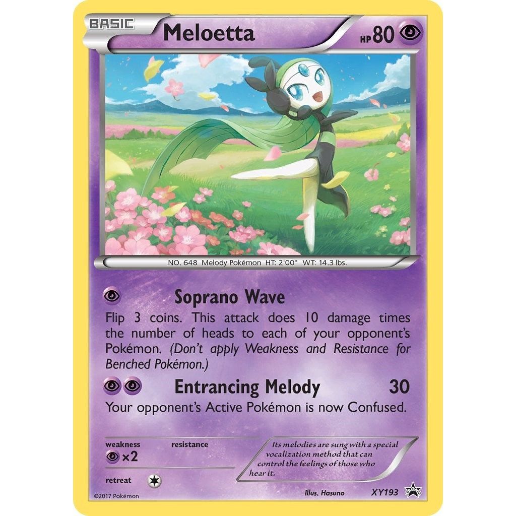Image for Meloetta - XY193 (XY193) (PR) - Pokemon