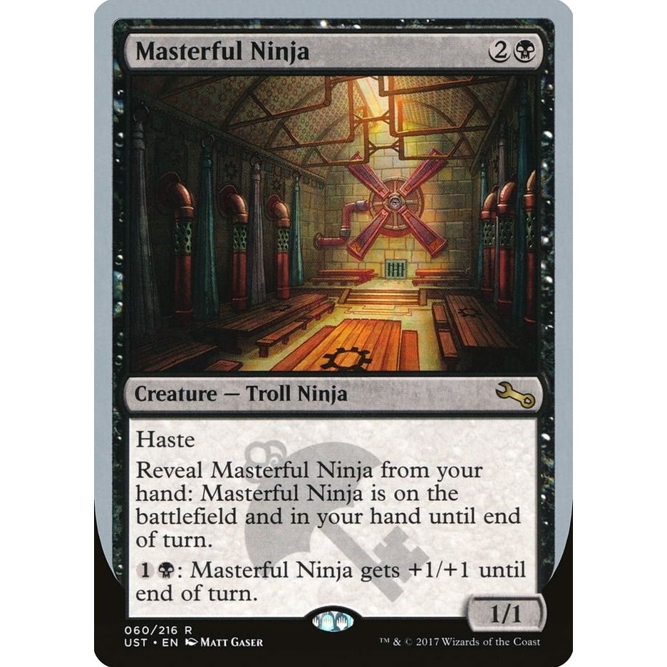 Image for Masterful Ninja (60) (UST) - Magic: The Gathering