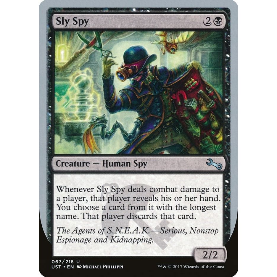 Image for Sly Spy (A) (67) (UST) - Magic: The Gathering