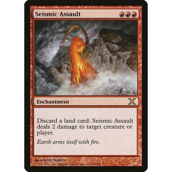 Image for Seismic Assault (228) (10E) - Magic: The Gathering