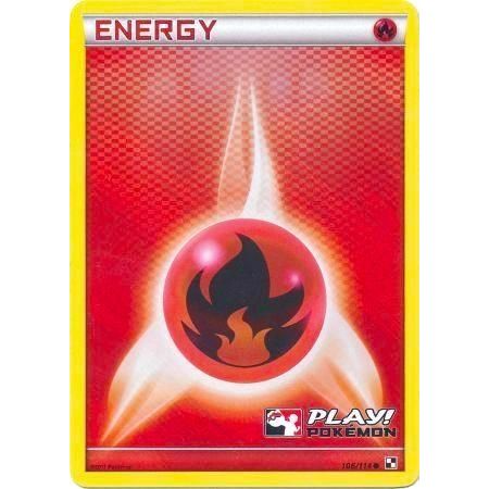 Image for Fire Energy - 106/114 (Play! Pokemon) (106/114) (PR) - Pokemon