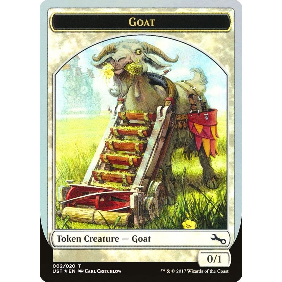 Image for Goat Token (2) (UST) - Magic: The Gathering
