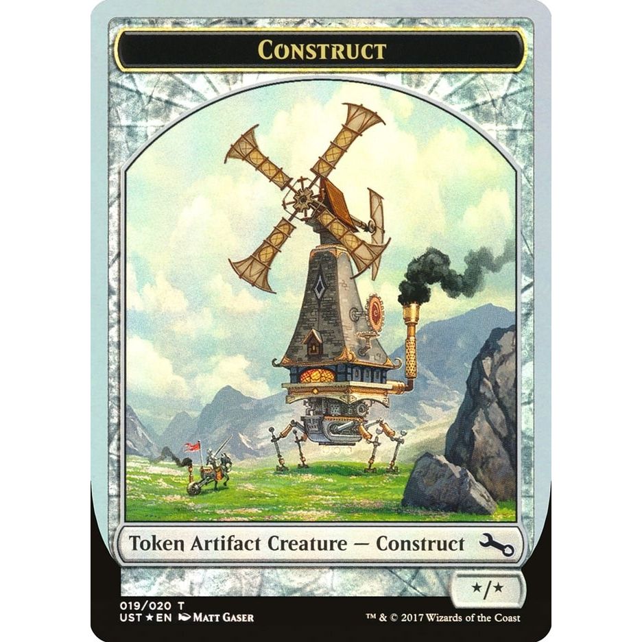 Image for Construct Token (19) (UST) - Magic: The Gathering
