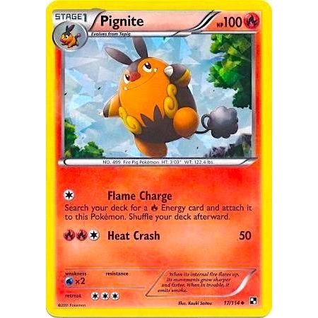 Image for Pignite - 17/114 (Cracked Ice Holo) (017/114) (MCAP) - Pokemon