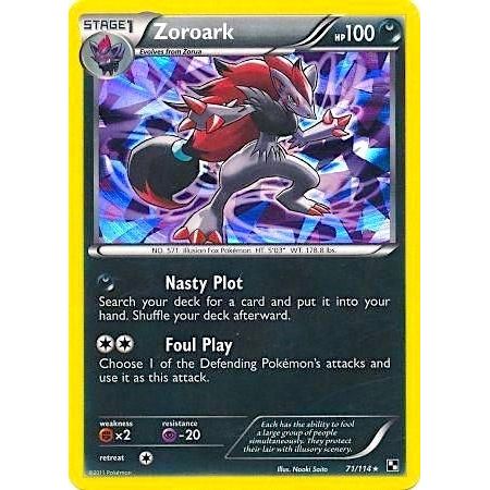 Image for Zoroark - 71/114 (Cracked Ice Holo) (071/114) (BLE) - Pokemon