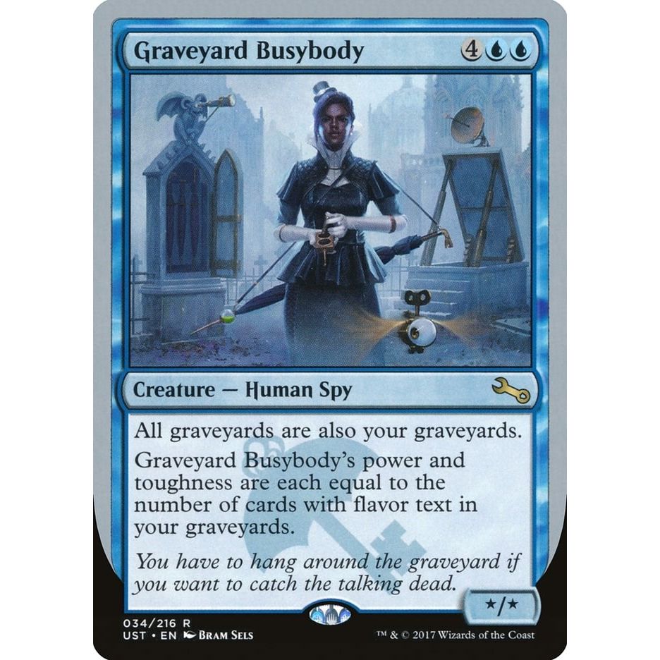 Image for Graveyard Busybody (34) (UST) - Magic: The Gathering