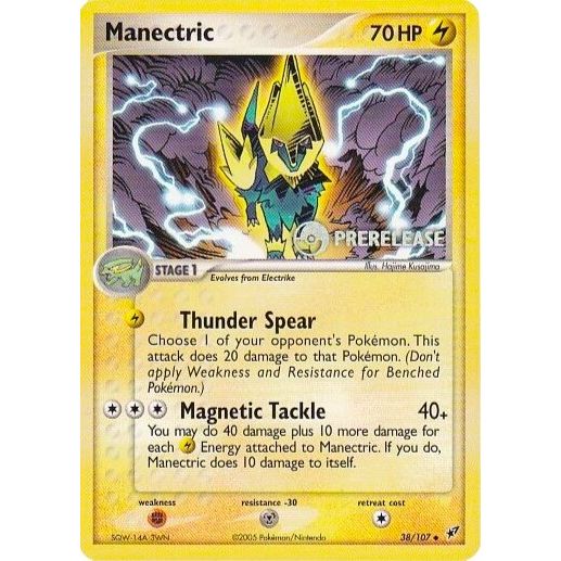 Image for Manectric - 38/107 (Prerelease) (38/107) (PR) - Pokemon