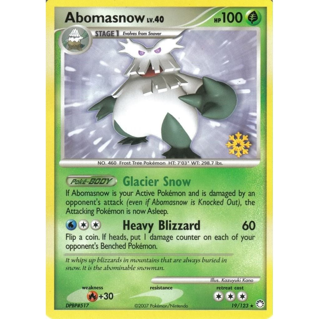 Image for Abomasnow (019/123) (CCP) - Pokemon