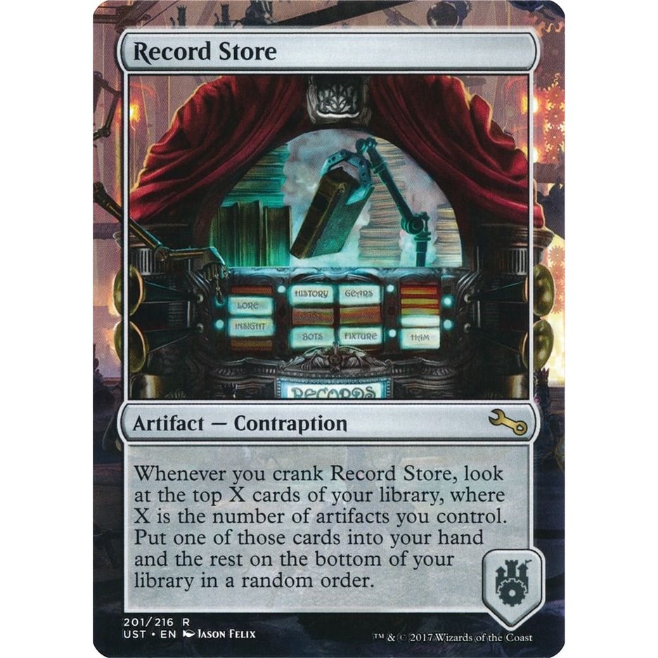 Image for Record Store (201) (UST) - Magic: The Gathering