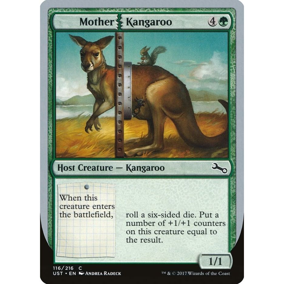 Image for Mother Kangaroo (116) (UST) - Magic: The Gathering