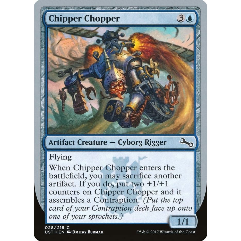 Image for Chipper Chopper (28) (UST) - Magic: The Gathering