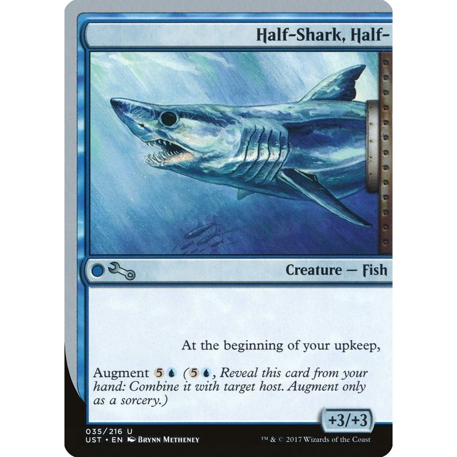 Image for Half-Shark, Half- (35) (UST) - Magic: The Gathering