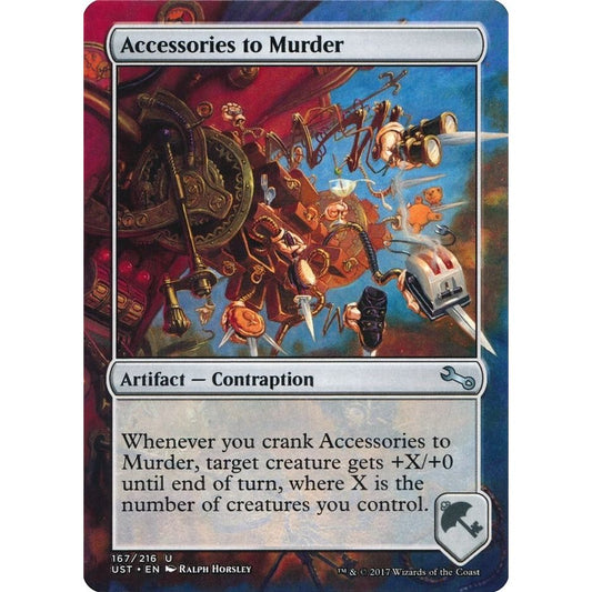 Image for Accessories to Murder (167) (UST) - Magic: The Gathering