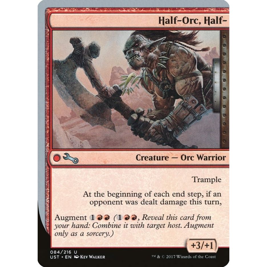 Image for Half-Orc, Half- (84) (UST) - Magic: The Gathering