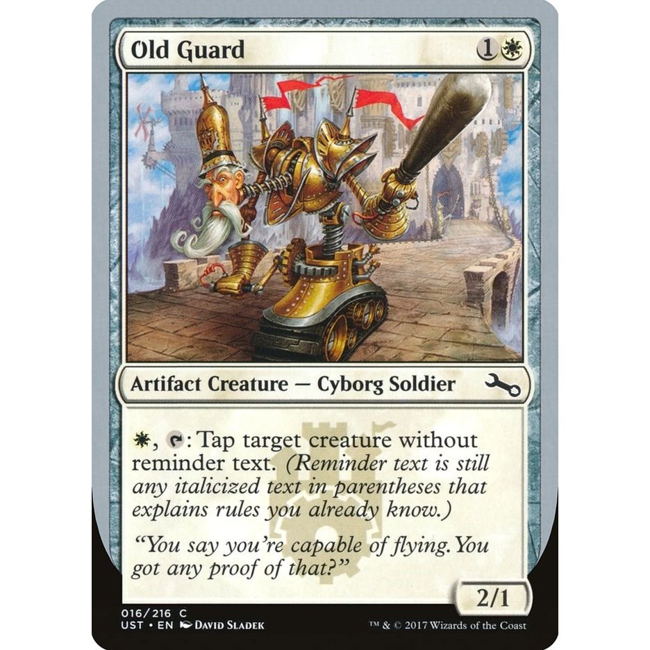 Image for Old Guard (16) (UST) - Magic: The Gathering