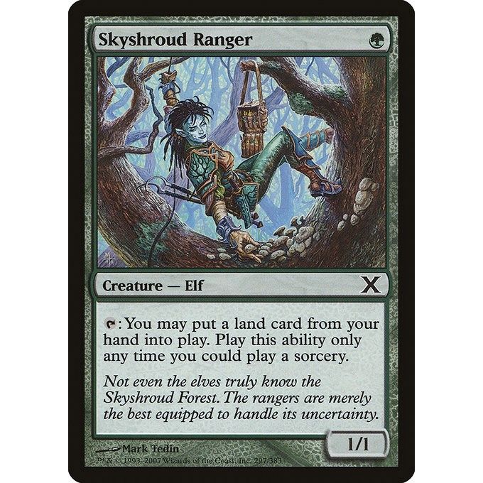 Image for Skyshroud Ranger (297) (10E) - Magic: The Gathering