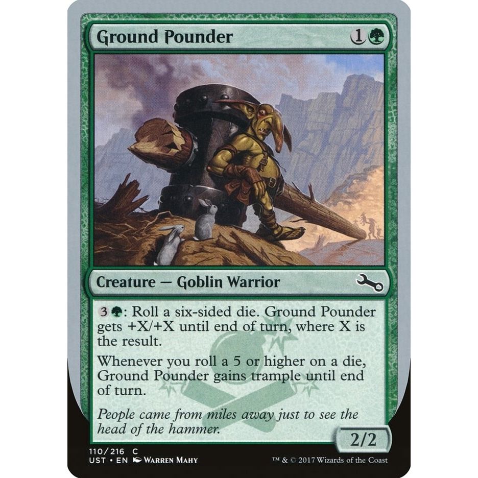 Image for Ground Pounder (110) (UST) - Magic: The Gathering