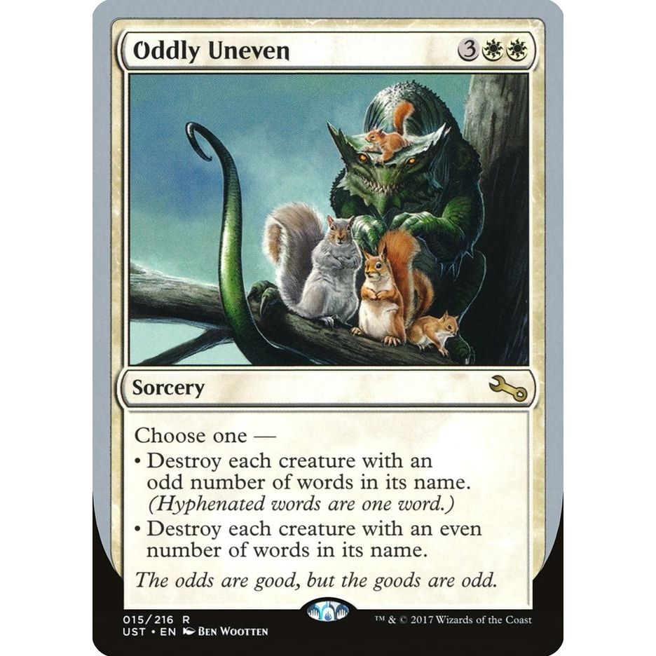 Image for Oddly Uneven (15) (UST) - Magic: The Gathering