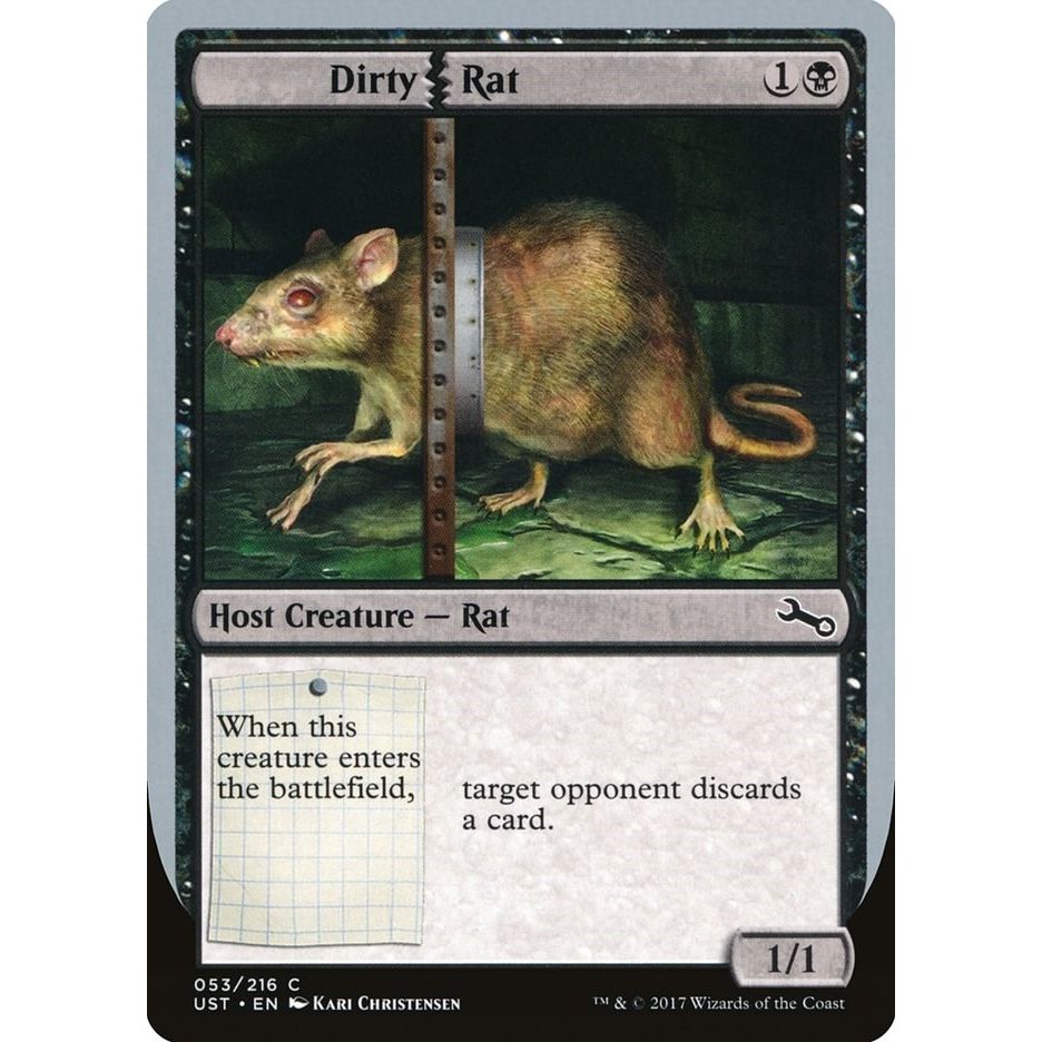 Image for Dirty Rat (53) (UST) - Magic: The Gathering