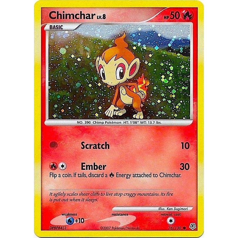 Image for Chimchar - 76/130 (Cosmos Holo) (076/130) (MCAP) - Pokemon