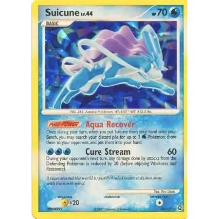 Image for Suicune - 19/132 (Cracked Ice Holo) (019/132) (MCAP) - Pokemon