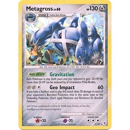 Image for Metagross - 7/147 (Cracked Ice Holo) (007/147) (BLE) - Pokemon