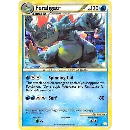 Image for Feraligatr - 20/123 (Cracked Ice Holo) (020/123) (PR) - Pokemon