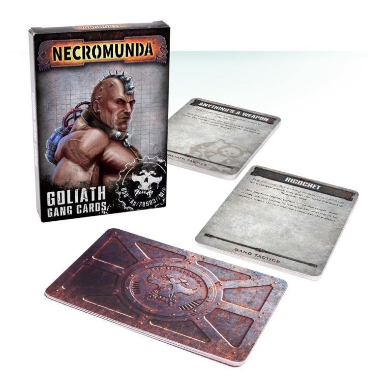 Image for Necromunda: Goliath Gang Cards - Warhammer Game Accessories