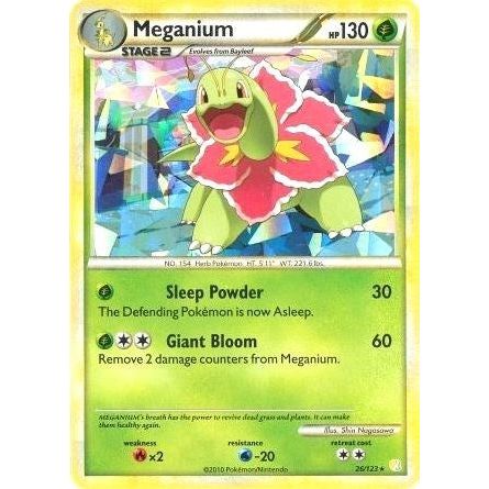 Image for Meganium - 26/123 (Cracked Ice Holo) (026/123) (PR) - Pokemon