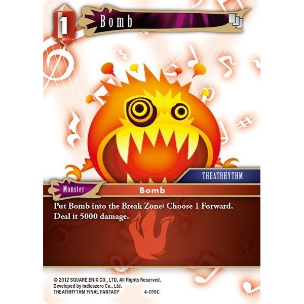 Image for Bomb (4-019C) (4-019C) (OP4) - Final Fantasy TCG