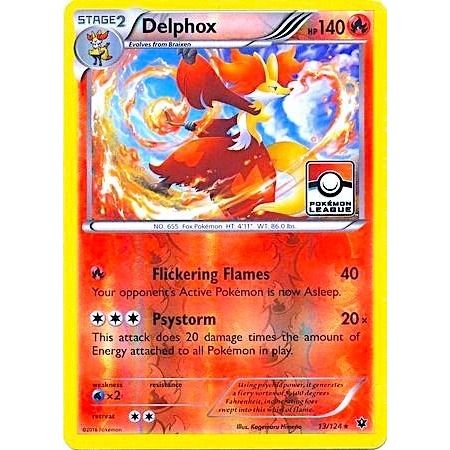Image for Delphox - 13/124 (Pokemon League) (013/124) (PR) - Pokemon
