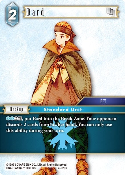 Image for Bard (4-028C) (4-028C) (OP4) - Final Fantasy TCG