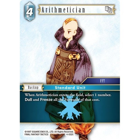 Image for Arithmetician (4-032C) (OP4) - Final Fantasy TCG