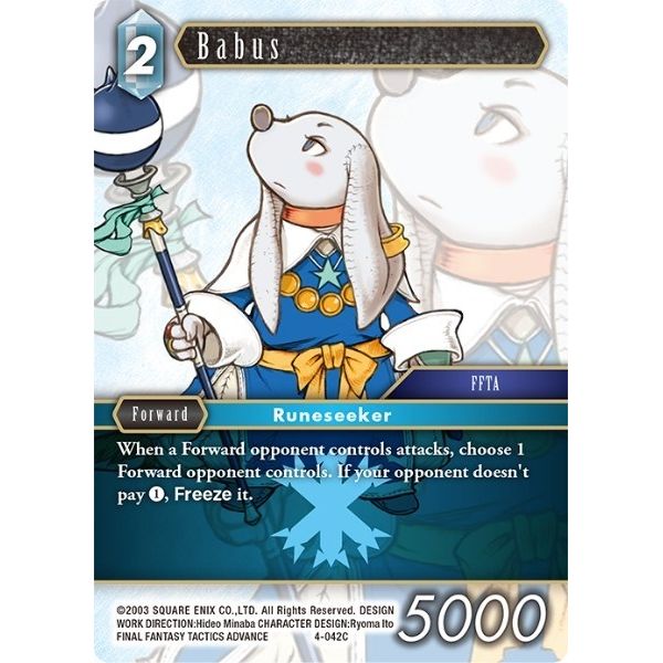 Image for Babus (4-042C) (OP4) - Final Fantasy TCG